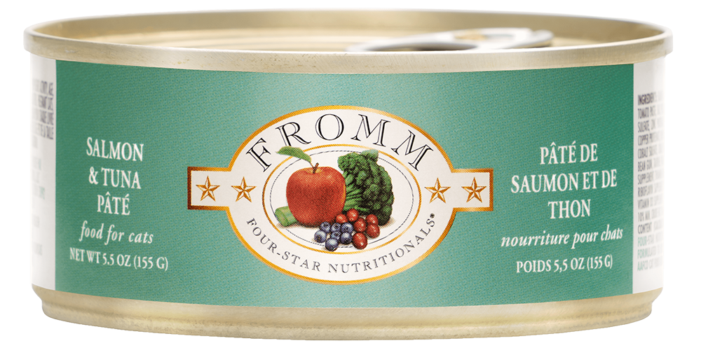 FROMM® FOUR STAR NUTRITIONALS® SALMON & TUNA PÂTÉ WET CAT FOOD