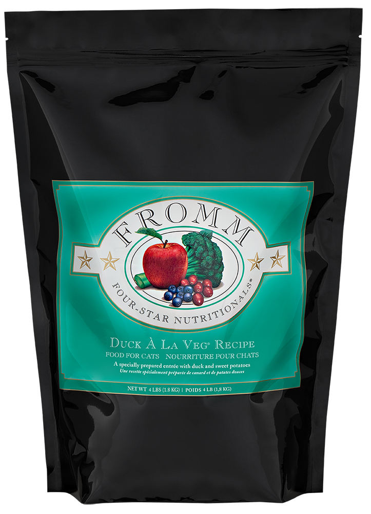 FROMM® FOUR STAR NUTRITIONALS® DUCK À LA VEG RECIPE DRY CAT FOOD