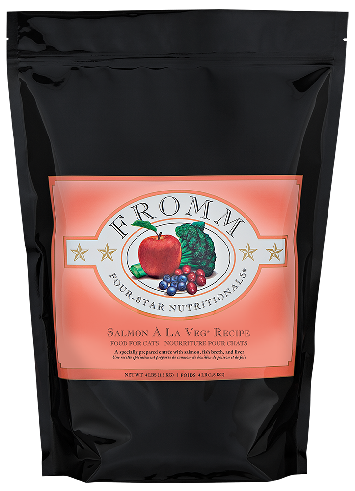 FROMM® FOUR STAR NUTRITIONALS® SALMON À LA VEG RECIPE DRY CAT FOOD