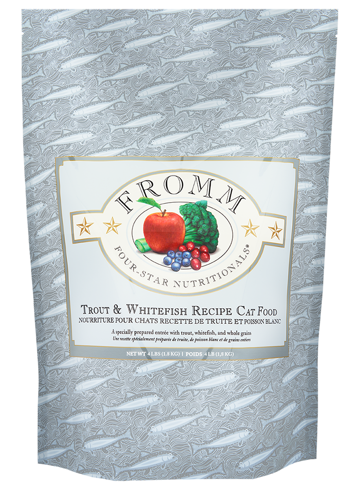 FROMM® FOUR STAR NUTRITIONALS® TROUT & WHITEFISH RECIPE DRY CAT FOOD