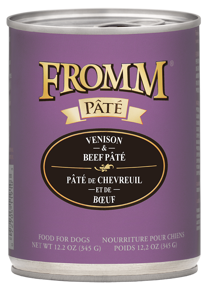 FROMM® VENISON & BEEF PÂTÉ WET DOG FOOD