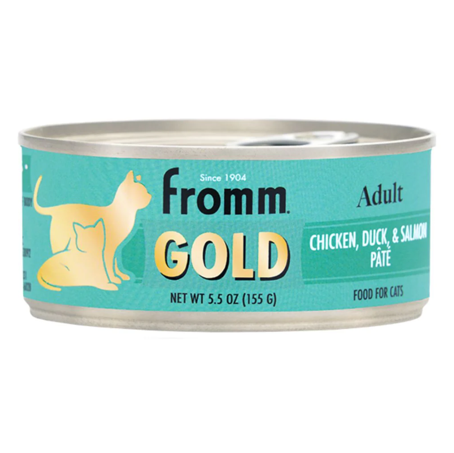 Fromm® Gold Adult Chicken, Duck, & Salmon Pâté Food for Cats 5.5oz