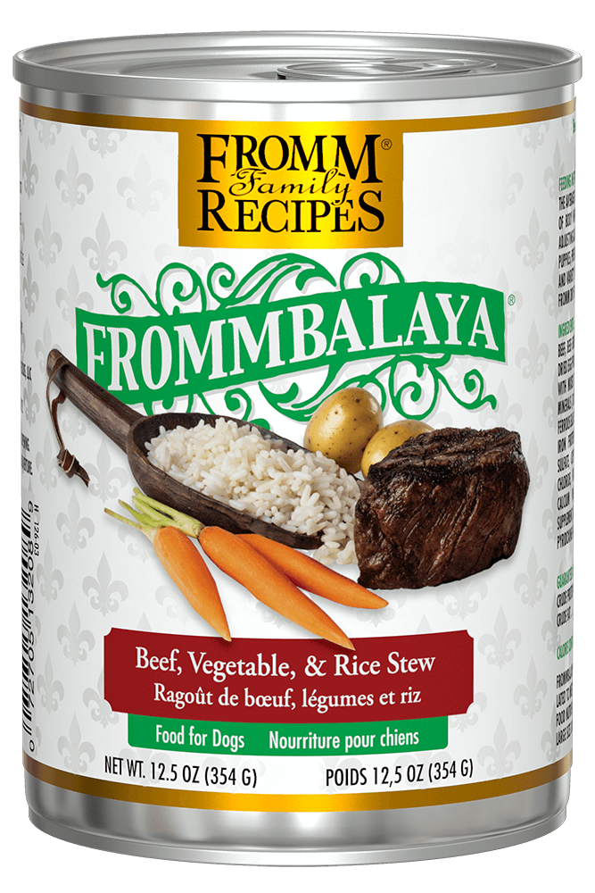 FROMM® FROMMBALAYA™ BEEF, VEGETABLE, & RICE STEW WET DOG FOOD
