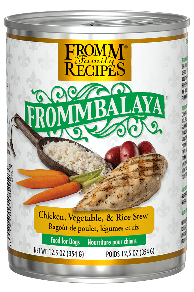 FROMM® FROMMBALAYA™ CHICKEN, VEGETABLE, & RICE STEW WET DOG FOOD