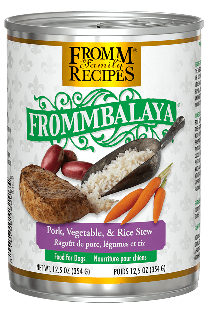 FROMM® FROMMBALAYA™ PORK, VEGETABLE, & RICE STEW WET DOG FOOD