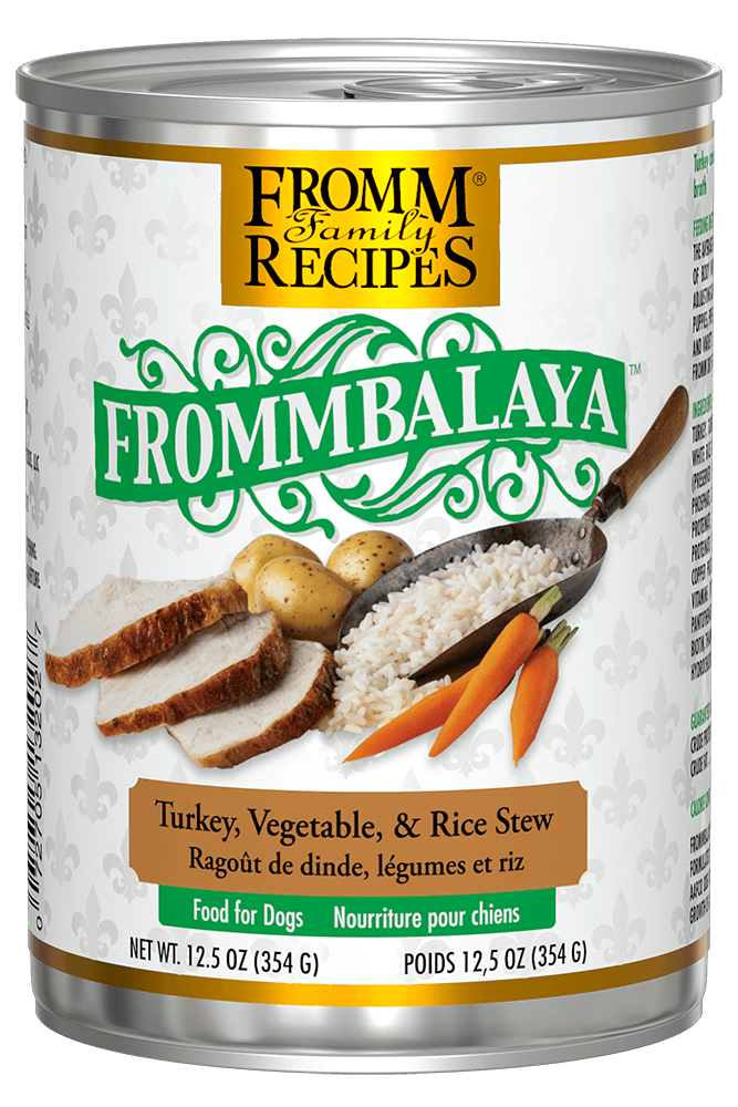 FROMM® FROMMBALAYA™ TURKEY, VEGETABLE, & RICE STEW WET DOG FOOD