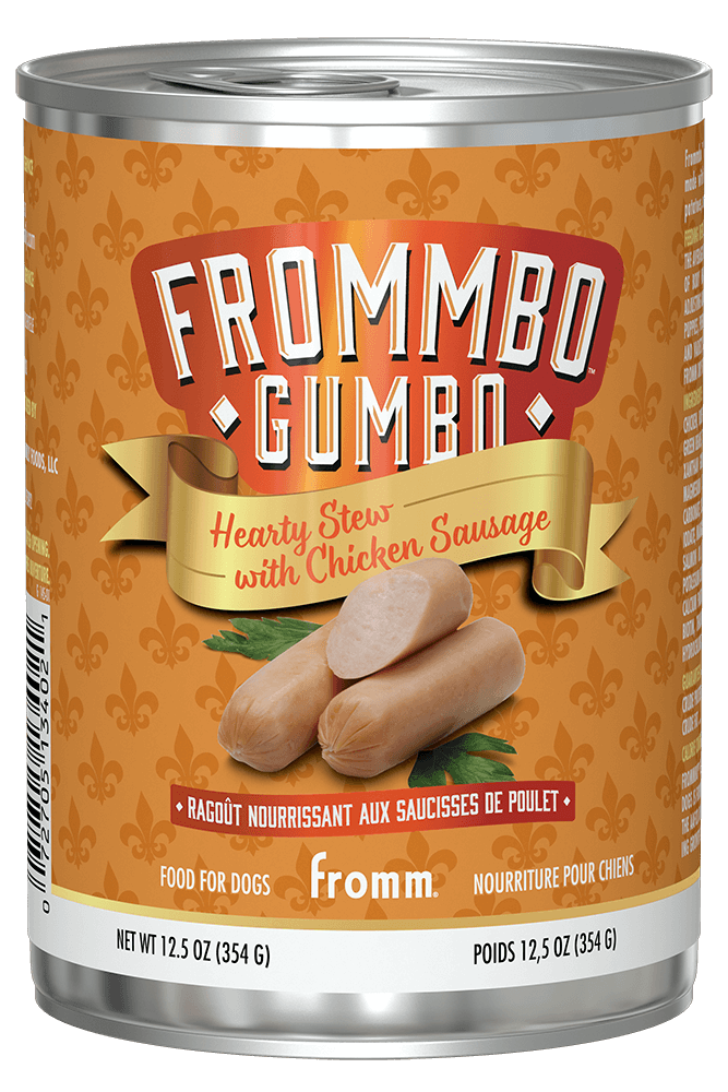 FROMM® FROMMBO™ GUMBO HEARTY STEW WITH CHICKEN SAUSAGE WET DOG FOOD
