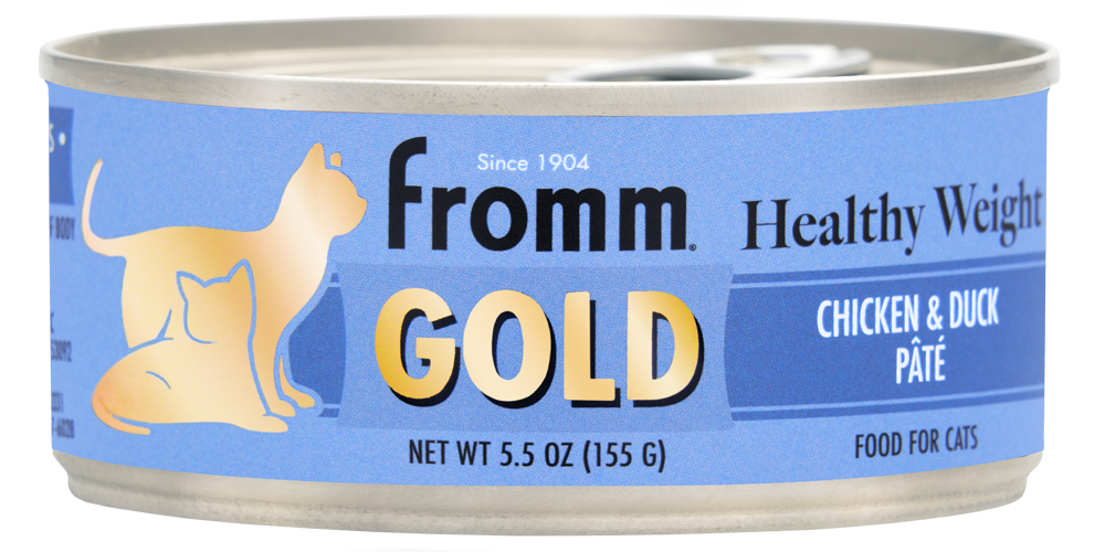 FROMM® GOLD HEALTHY WEIGHT CHICKEN & DUCK PÂTÉ FOOD FOR CATS