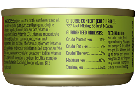 Tiki Cat® Grill™ Sardine Cutlets Recipe in Lobster Consommé Wet Cat Food