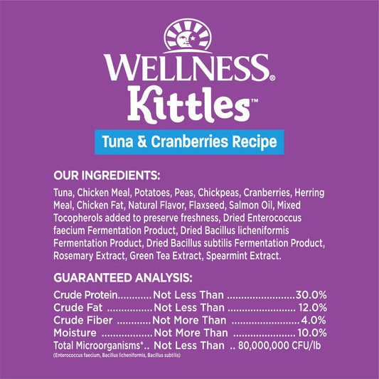 Wellness® Kittles™ Grain Free Tuna Recipe Lickable Soft Puree Cat Treats 2.5oz