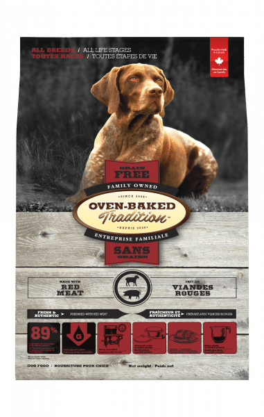 Grain-free, all-life , all-breed dog food – Red Meats