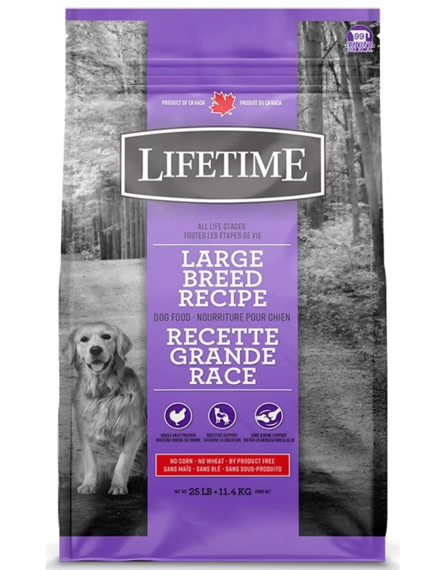 Lifetime All Life Stages Large Breed Chicken & Oatmeal Dog 11.4kg