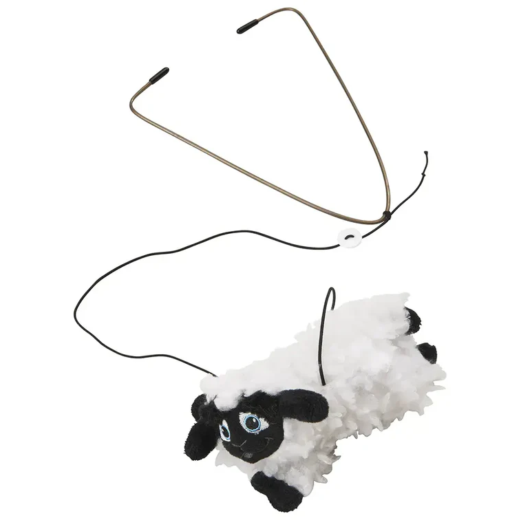 Spot® Baa Baa Black Sheep A-Door-Able Cat Toy