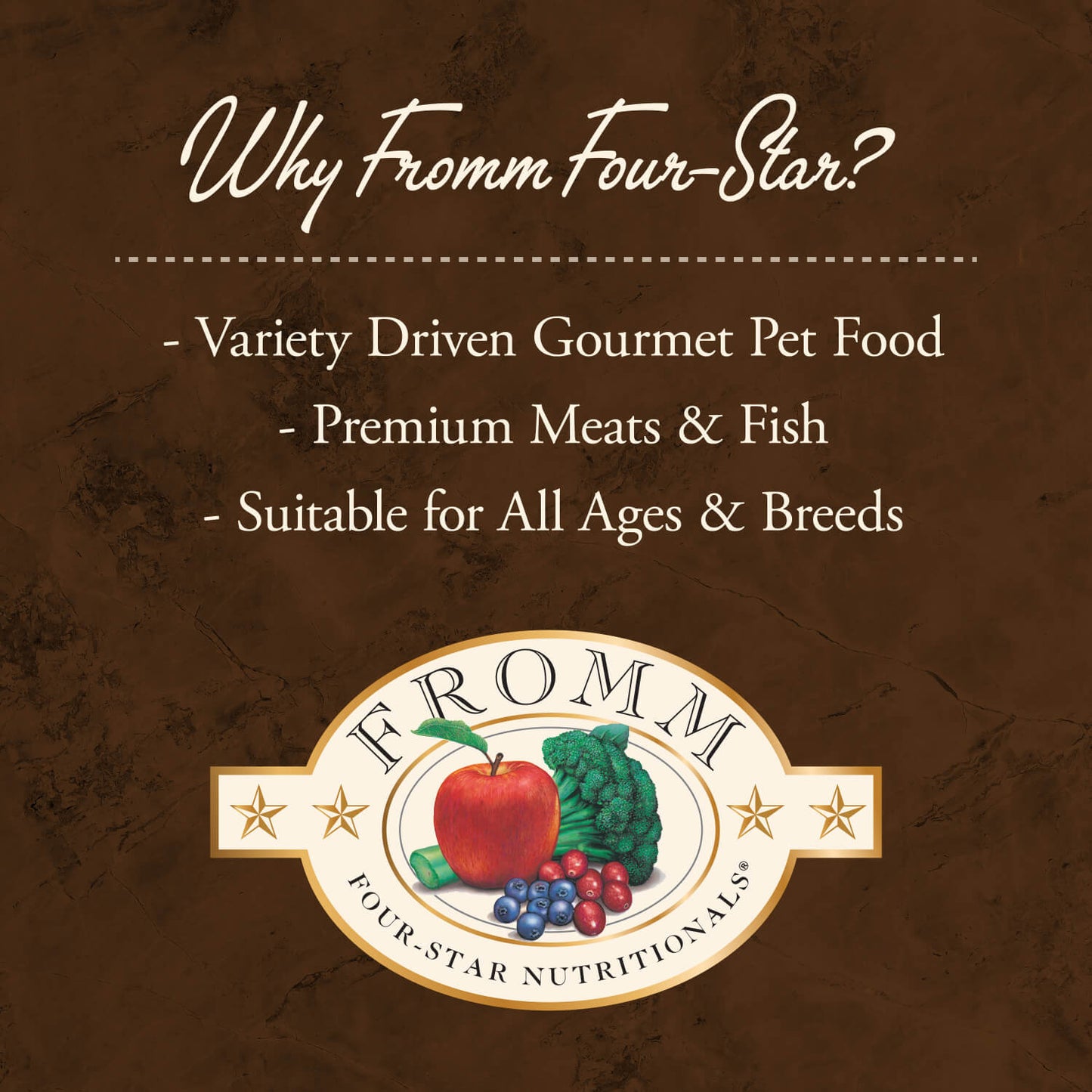 FROMM® FOUR STAR NUTRITIONALS® DUCK À LA VEG RECIPE DRY CAT FOOD