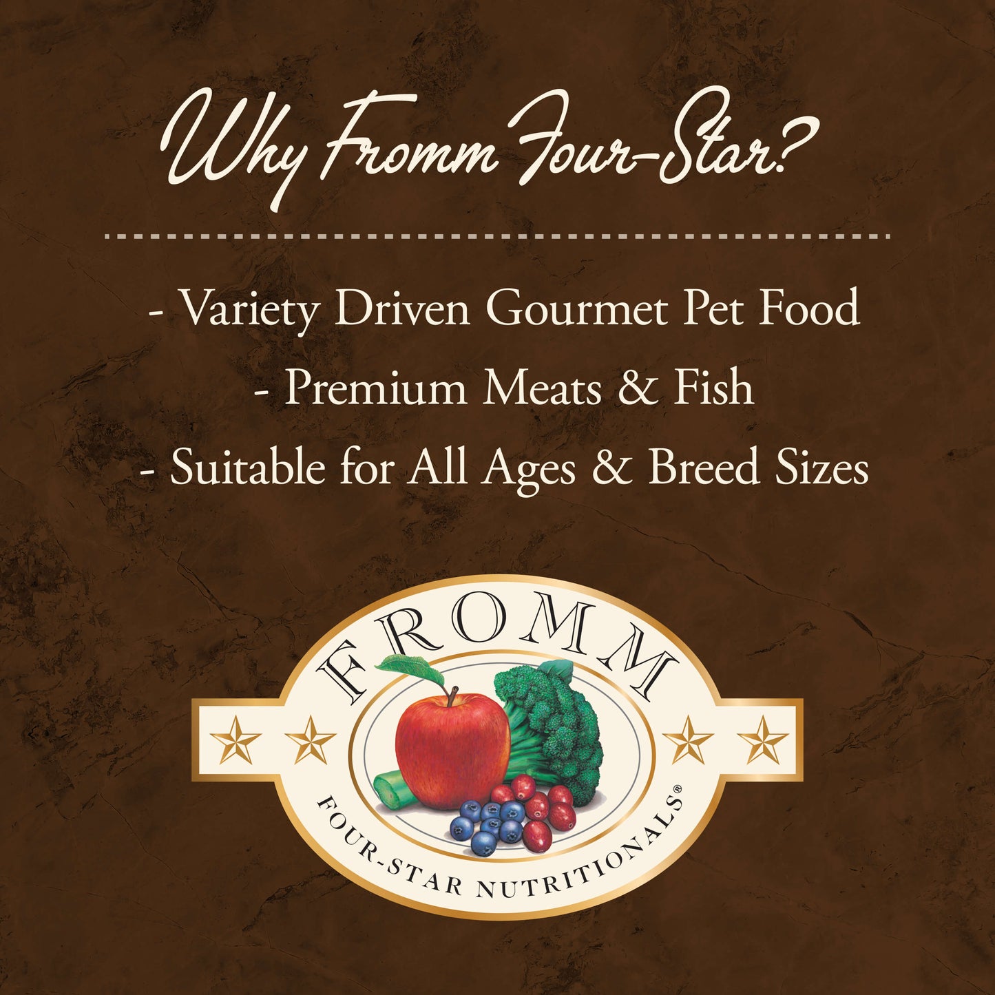 FROMM® FOUR STAR NUTRITIONALS® LAMB & LENTIL RECIPE DRY DOG FOOD