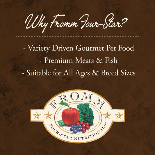 FROMM® FOUR STAR NUTRITIONALS® DUCK À LA VEG RECIPE DRY DOG FOOD