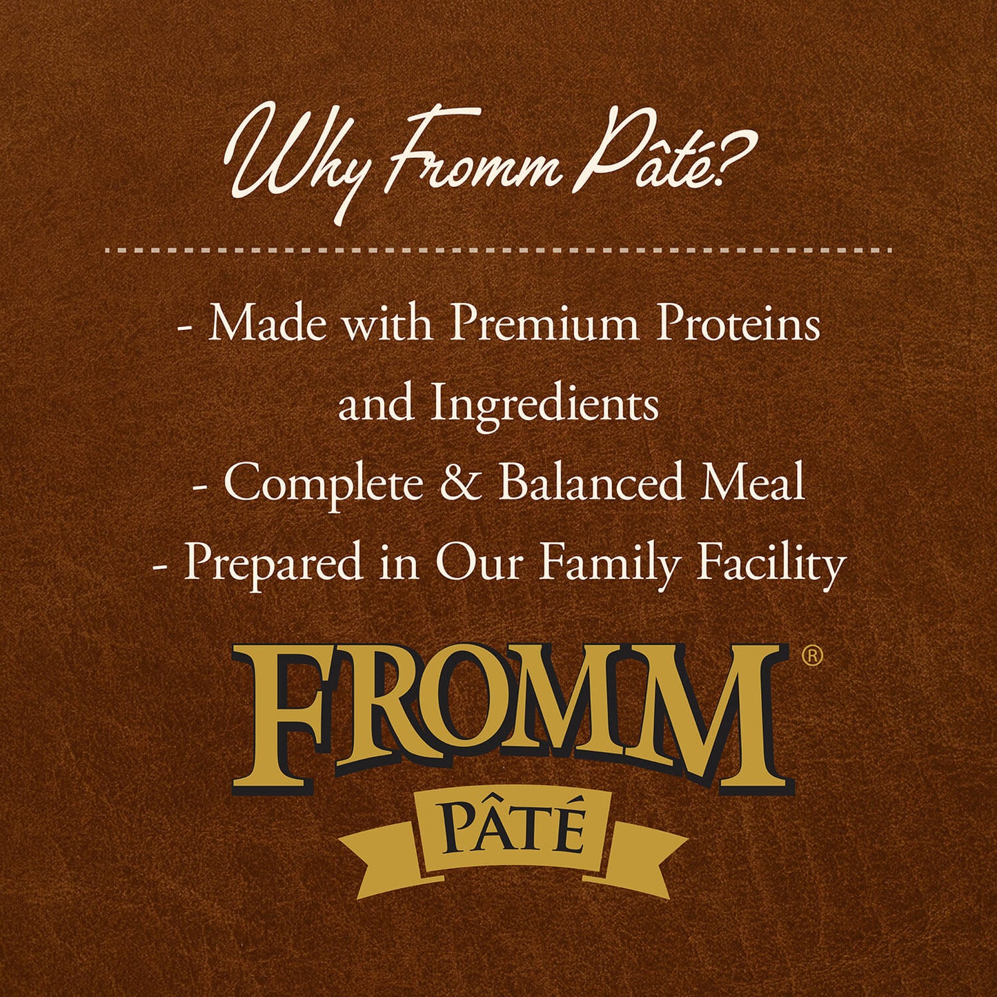 FROMM® BEEF & BARLEY PÂTÉ WET DOG FOOD