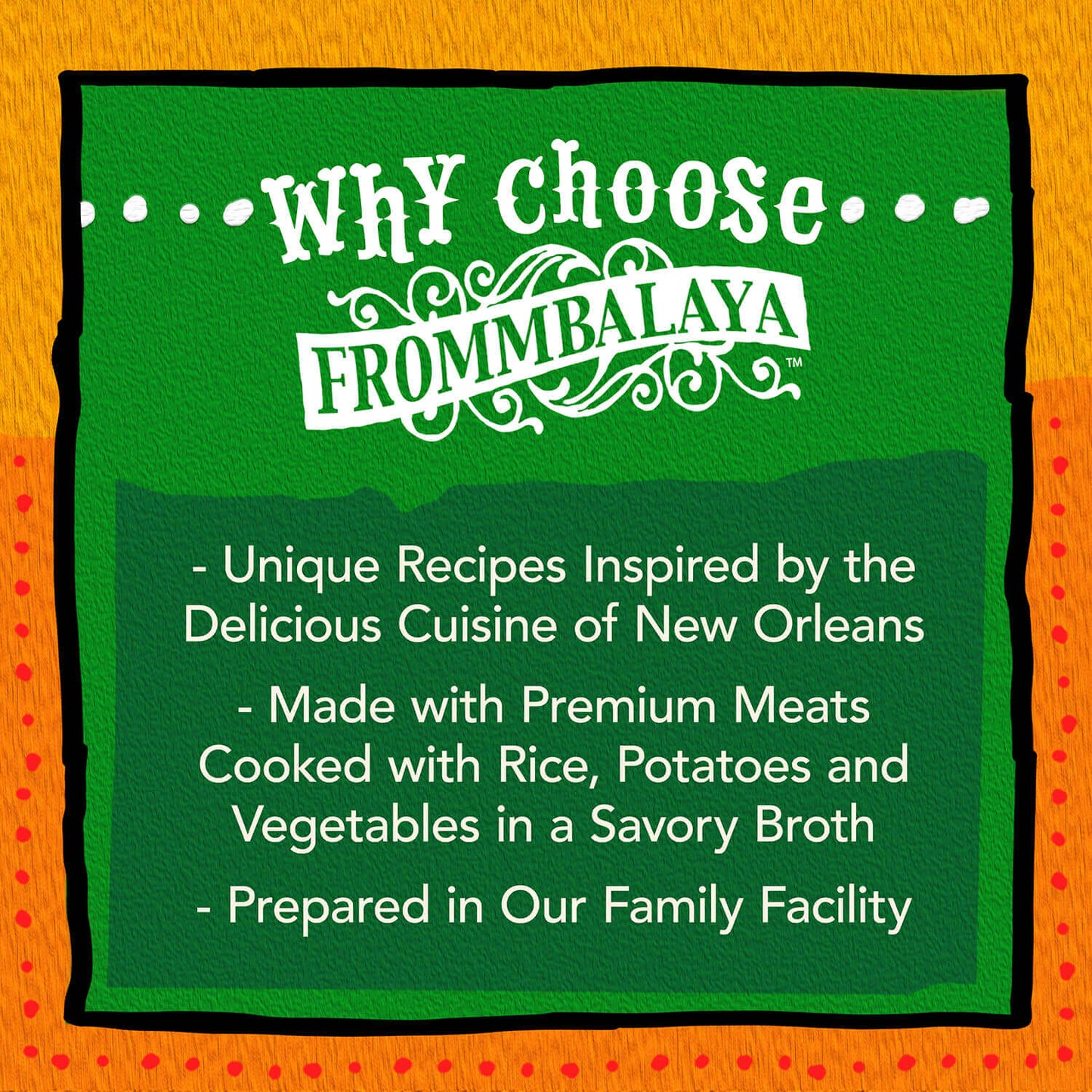 FROMM® FROMMBALAYA™ LAMB, VEGETABLE, & RICE STEW WET DOG FOOD