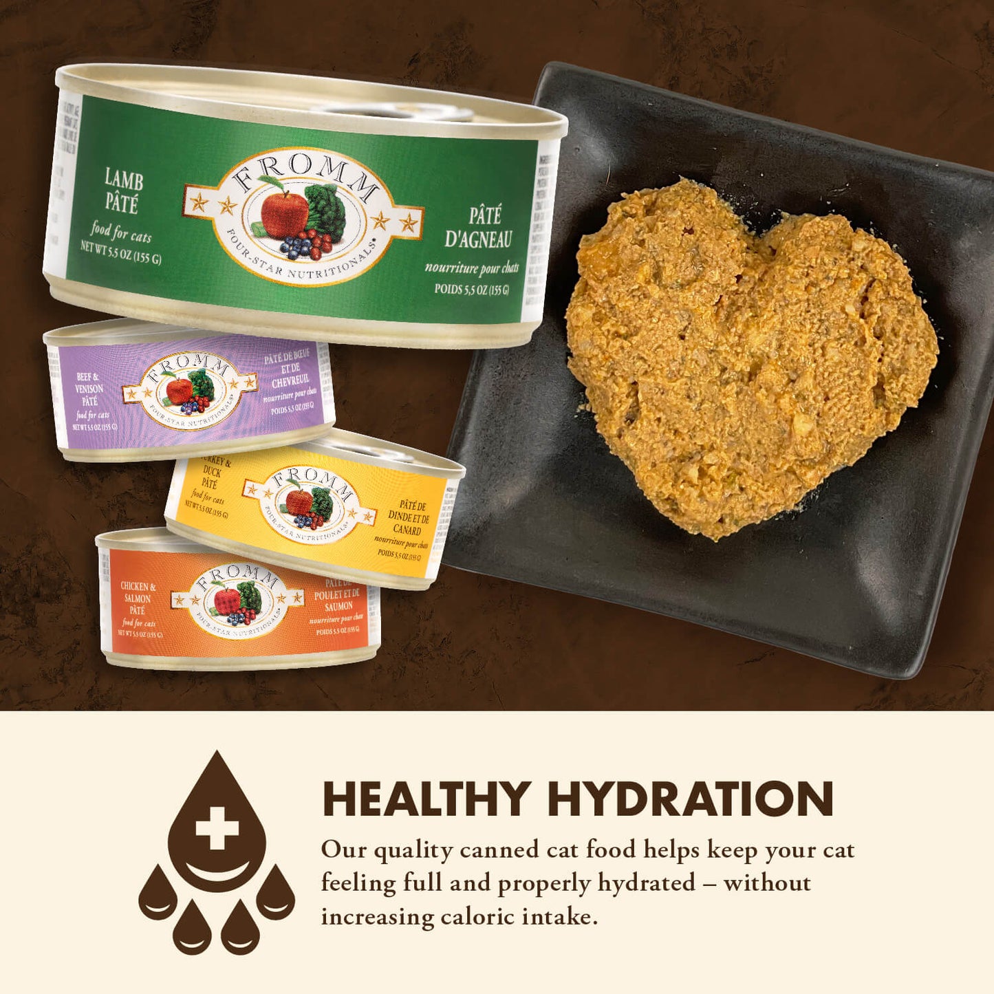 FROMM® FOUR STAR NUTRITIONALS® LAMB PÂTÉ WET CAT FOOD