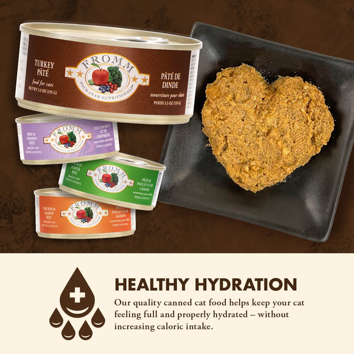 FROMM® FOUR STAR NUTRITIONALS® TURKEY PÂTÉ WET CAT FOOD
