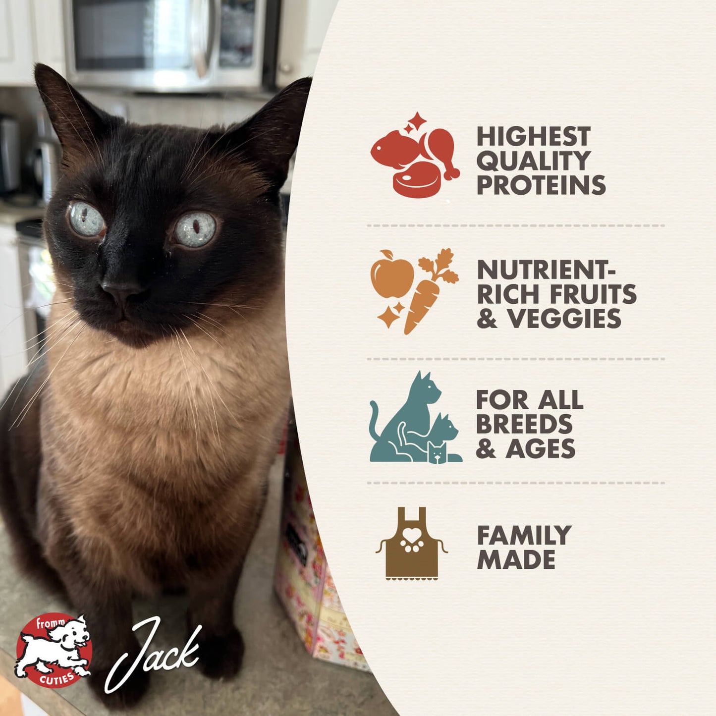 FROMM® FOUR STAR NUTRITIONALS® SURF & TURF RECIPE DRY CAT FOOD