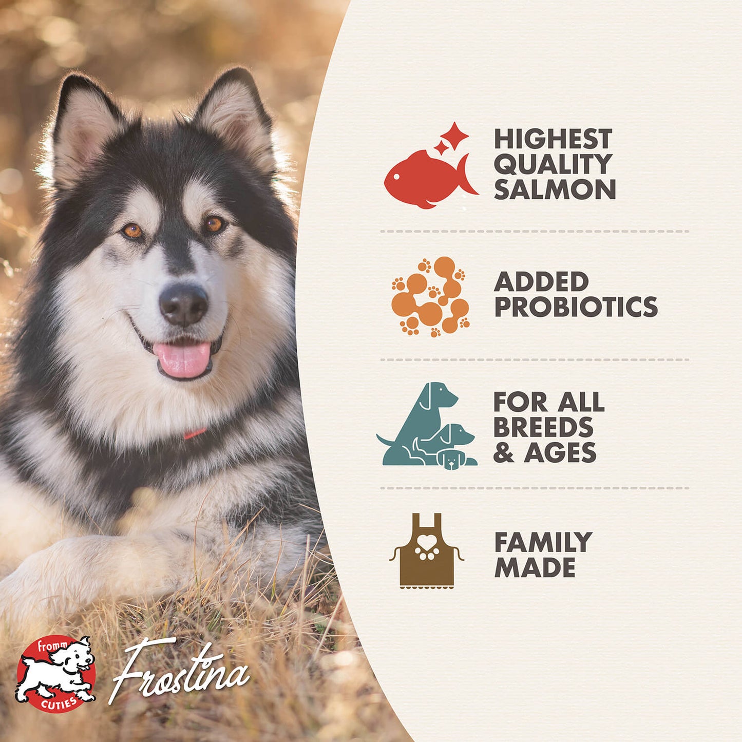 FROMM® FOUR STAR NUTRITIONALS® SALMON TUNALINI® RECIPE DRY DOG FOOD