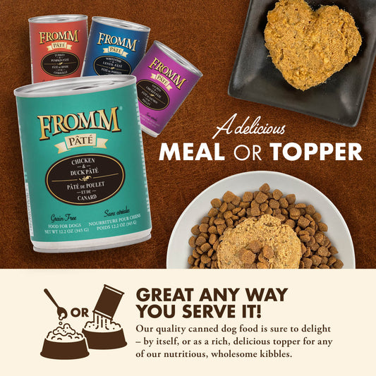 FROMM® CHICKEN & DUCK PÂTÉ WET DOG FOOD