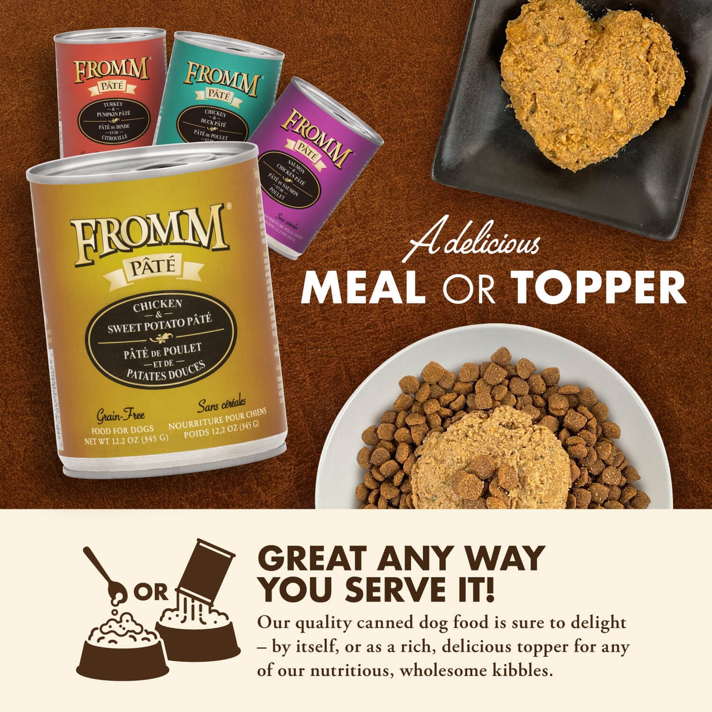 FROMM® CHICKEN PÂTÉ WET DOG FOOD