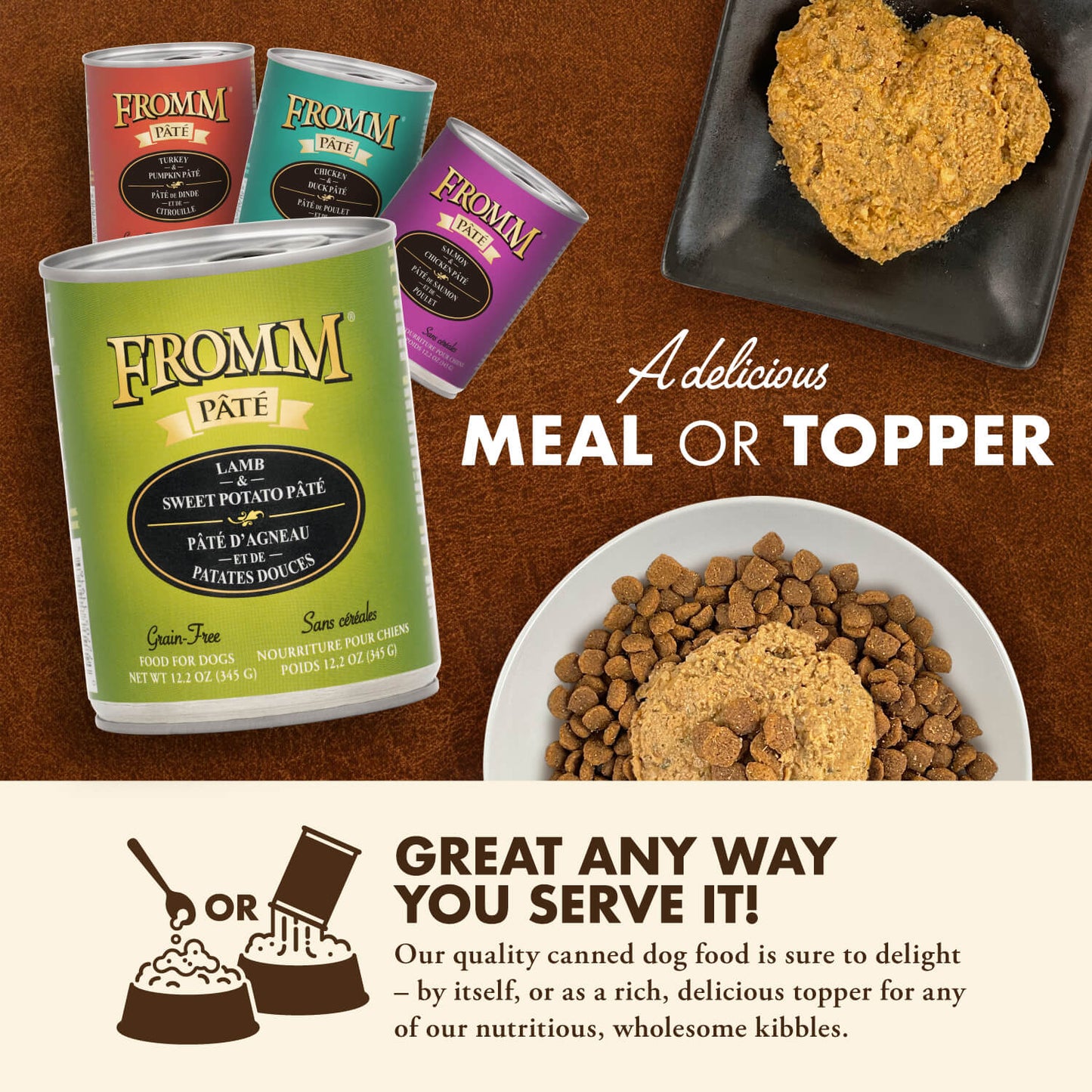 FROMM® LAMB & SWEET POTATO PÂTÉ WET DOG FOOD