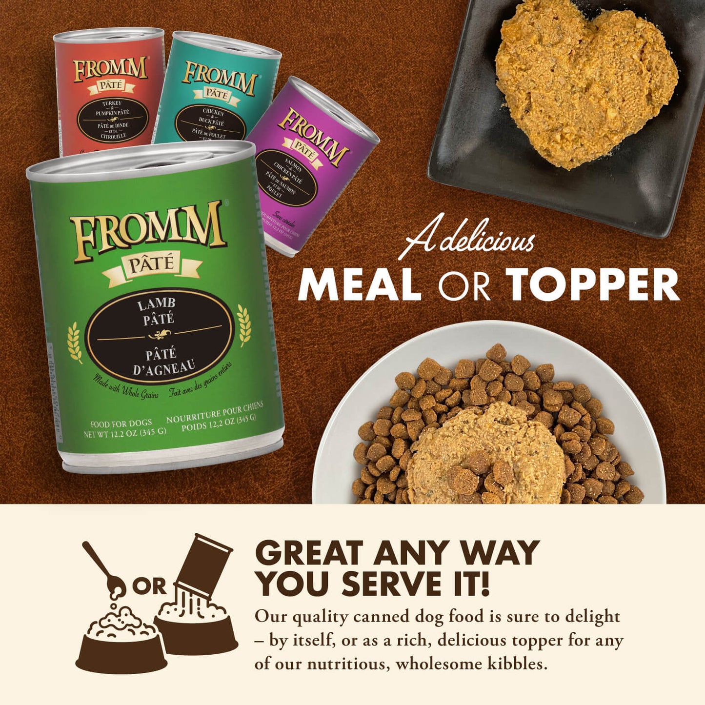 FROMM® LAMB PÂTÉ WET DOG FOOD