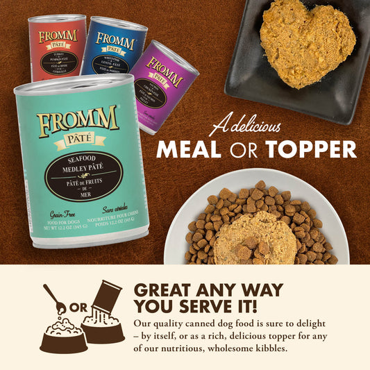 FROMM® SEAFOOD MEDLEY PÂTÉ WET DOG FOOD