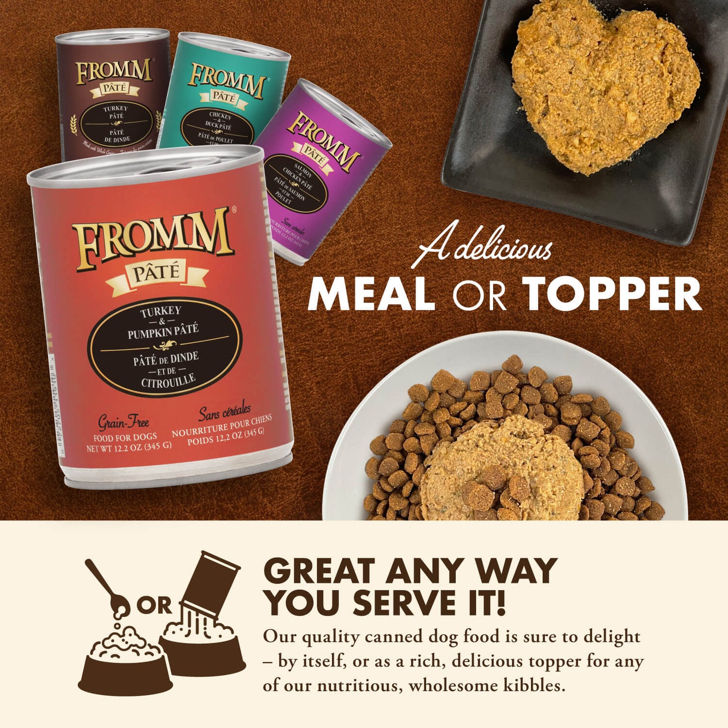 FROMM® TURKEY & PUMPKIN PÂTÉ WET DOG FOOD