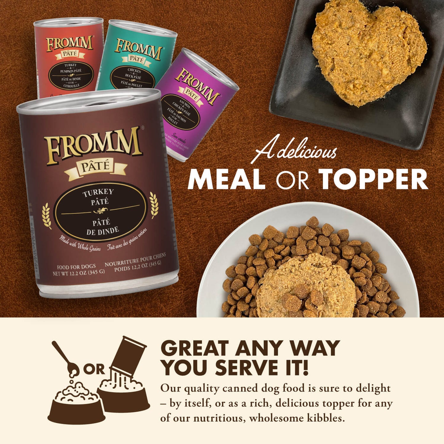 FROMM® TURKEY PÂTÉ WET DOG FOOD