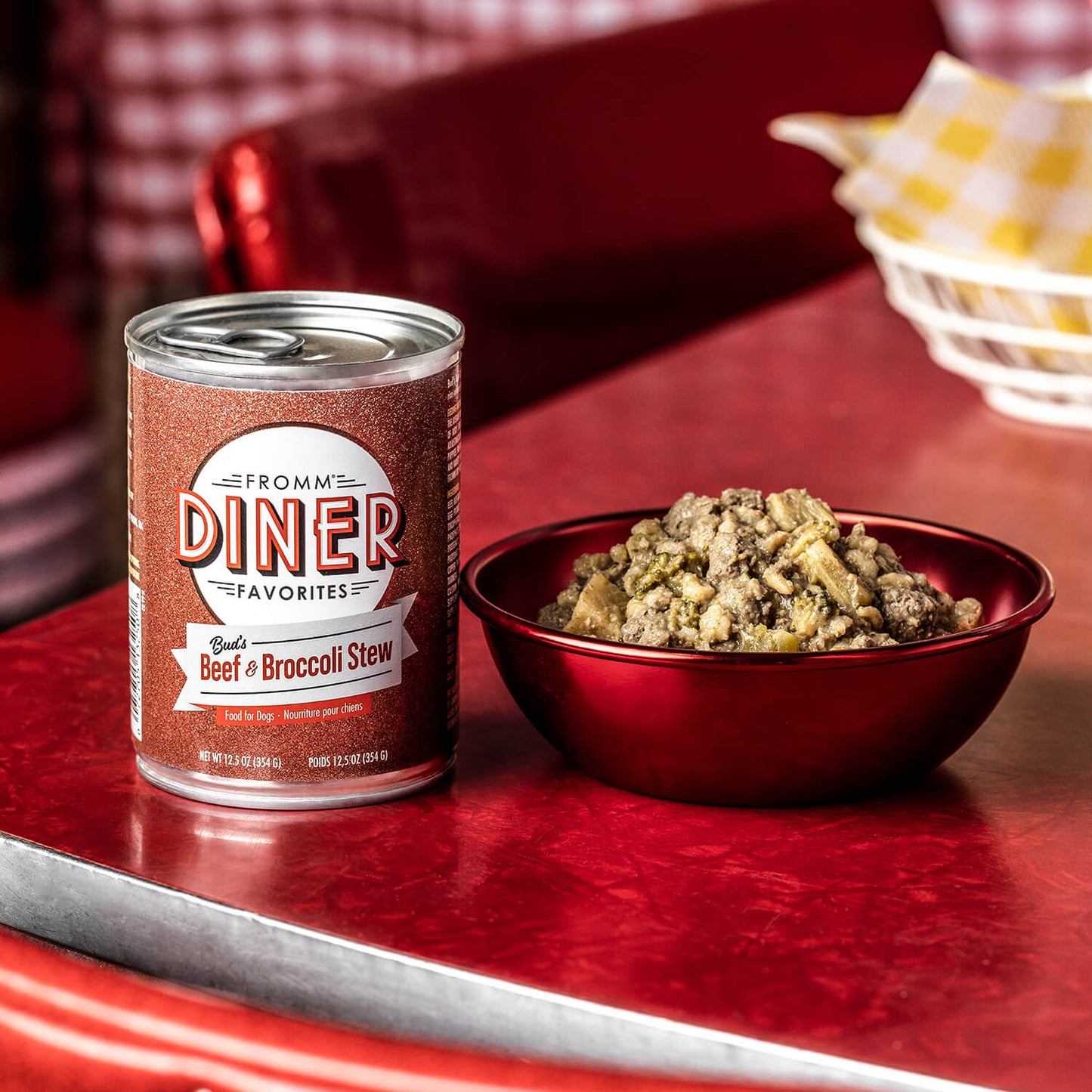 FROMM® DINER FAVORITES BUD'S BEEF & BROCCOLI STEW WET DOG FOOD