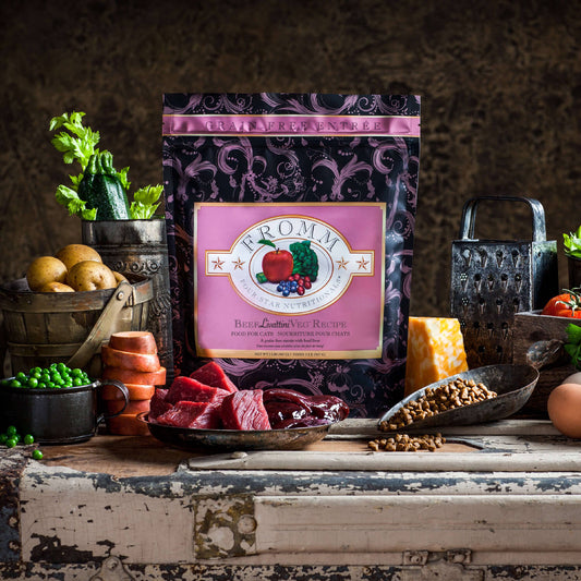 FROMM® FOUR STAR NUTRITIONALS® BEEF LIVÁTTINI VEG RECIPE DRY CAT FOOD