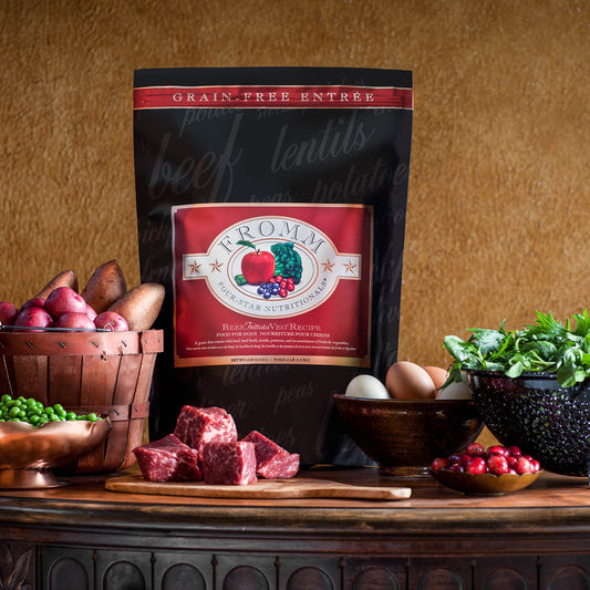 FROMM® FOUR STAR NUTRITIONALS® BEEF FRITTATA VEG® RECIPE DRY DOG FOOD