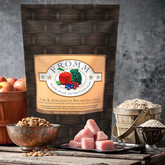 FROMM® FOUR STAR NUTRITIONALS® PORK & APPLESAUCE FORMULA DRY DOG FOOD