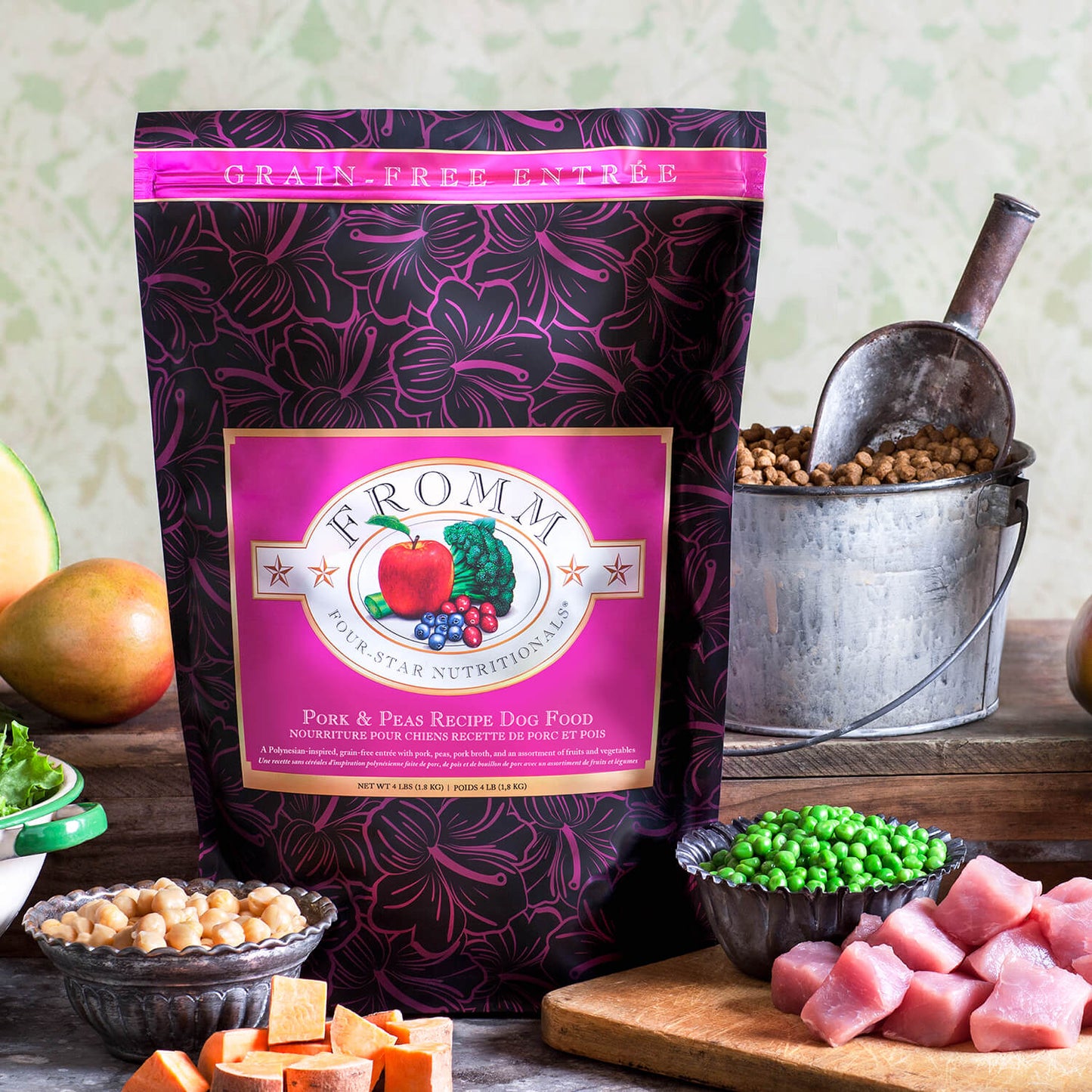 FROMM® FOUR STAR NUTRITIONALS® PORK & PEAS RECIPE DRY DOG FOOD