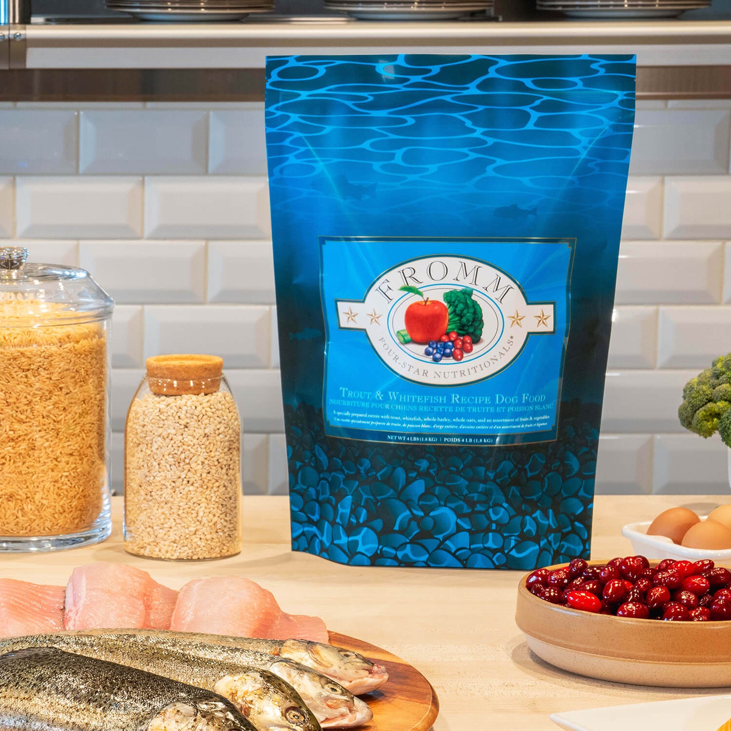 FROMM® FOUR STAR NUTRITIONALS® TROUT & WHITEFISH RECIPE DRY DOG FOOD