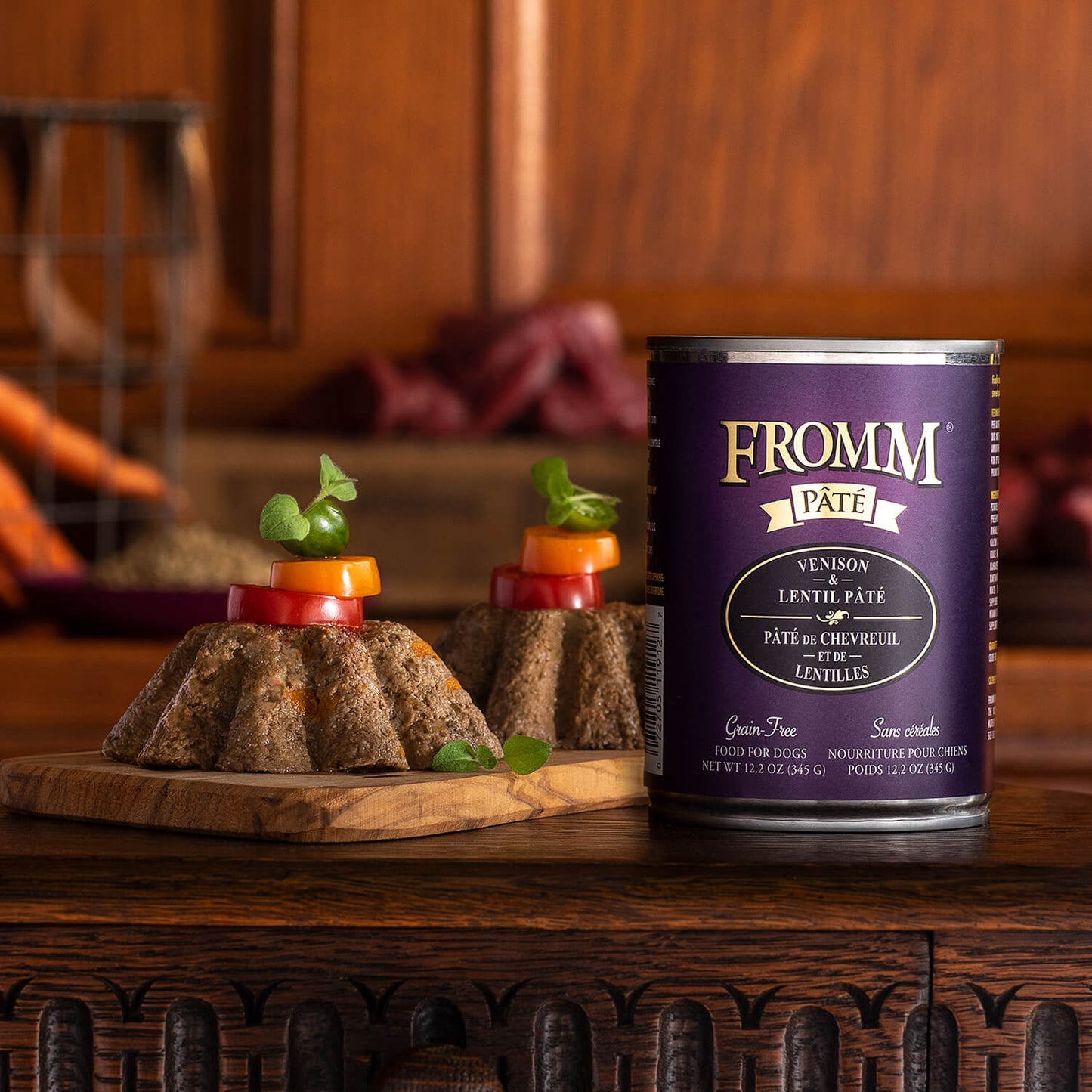 FROMM® VENISON & LENTIL PÂTÉ WET DOG FOOD