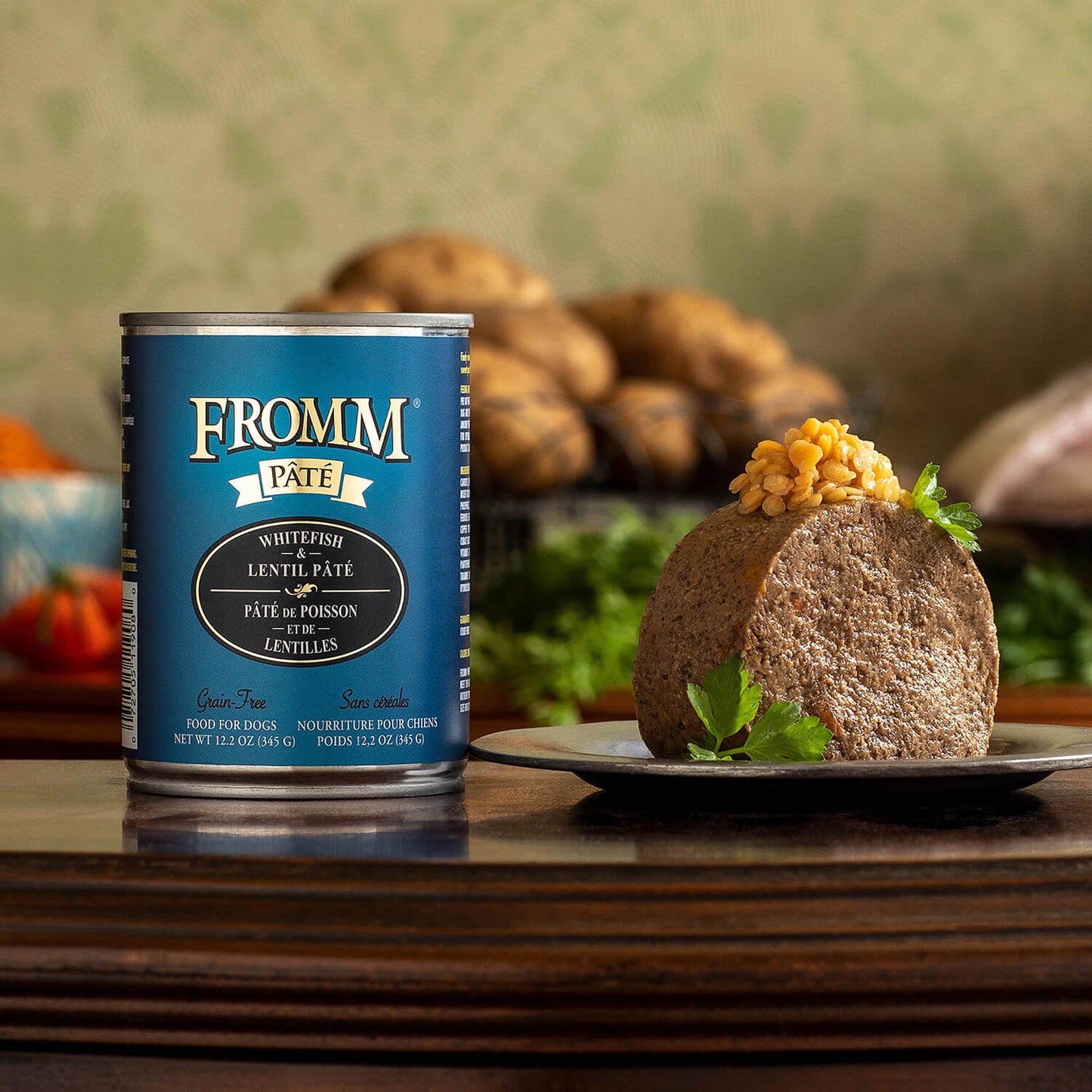 FROMM® WHITEFISH & LENTIL PÂTÉ WET DOG FOOD