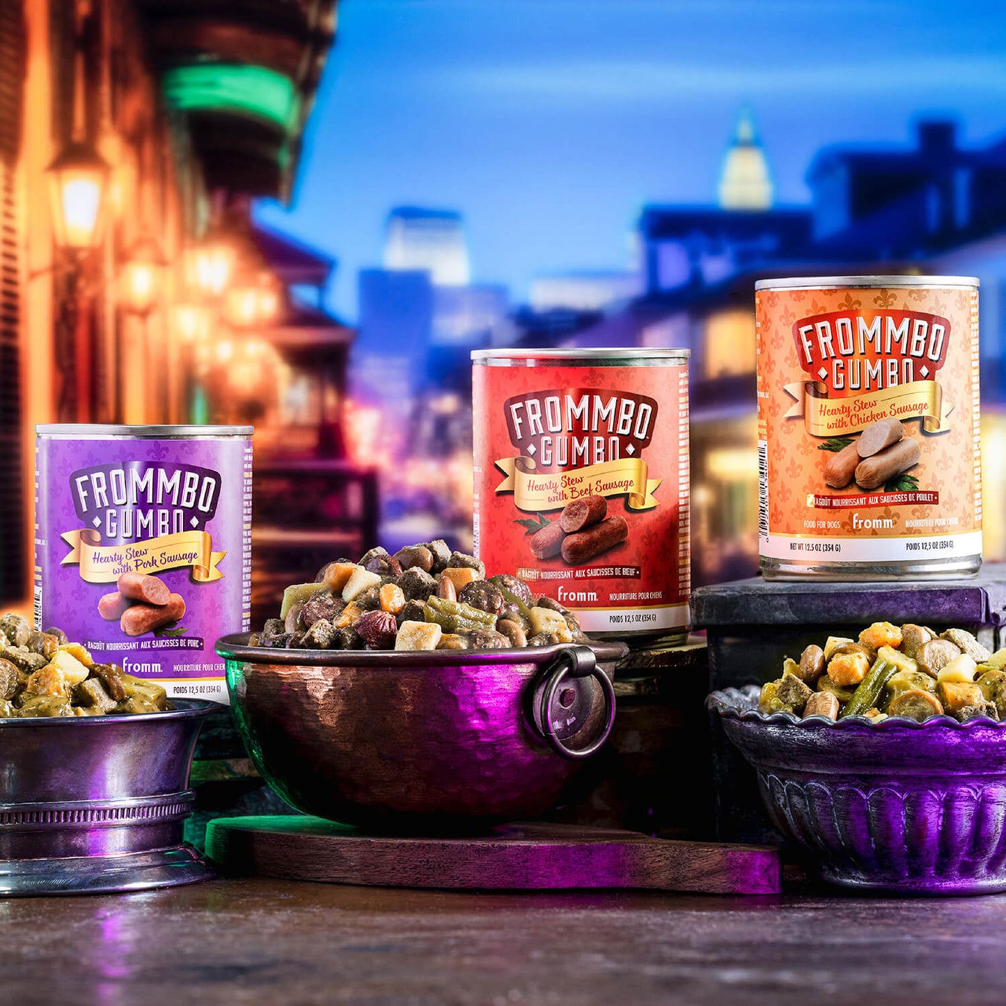 FROMM® FROMMBO™ GUMBO HEARTY STEW WITH CHICKEN SAUSAGE WET DOG FOOD