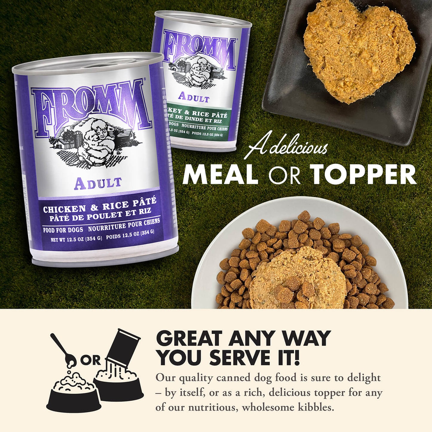 FROMM® CLASSIC CHICKEN & RICE PÂTÉ WET DOG FOOD