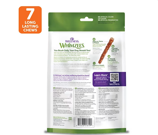 Whimzees™ Veggie Sausage 14.8 oz Dental Chew for Dogs