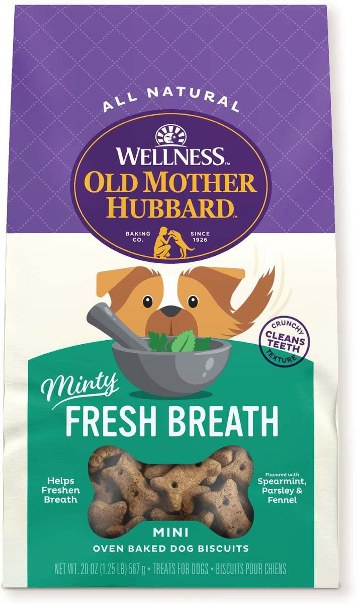 Old Mother Hubbard® Mother's Solutions® Fresh Breath Oven-Baked Dog Biscuits  20 oz