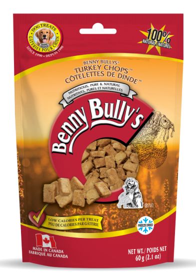 Benny Bullys Turkey Chops Dog 60g 1pc