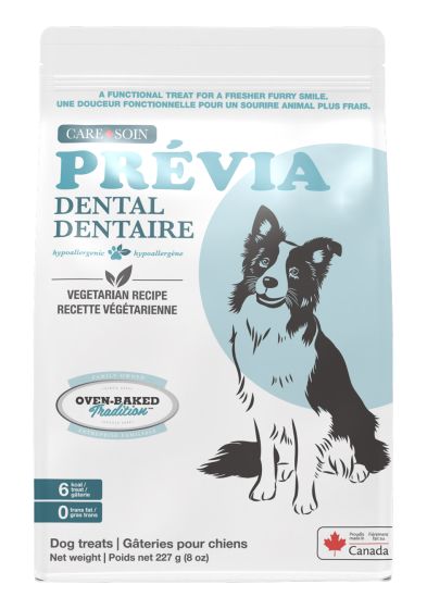 Oven-Baked Tradition Grain Free Care, Prévia Dental, Vegetarian Recipe Treats Dog