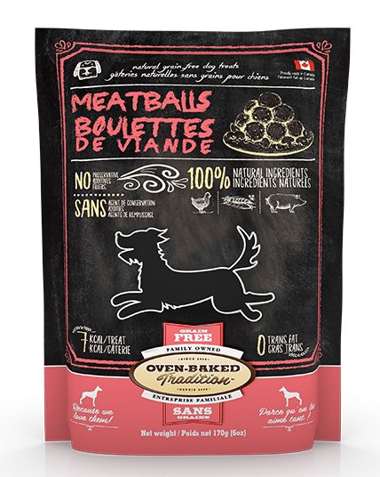 Oven-Baked Tradition Mini Meat Balls Dog 170g