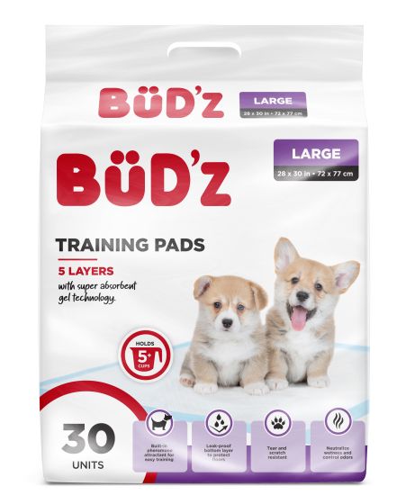 Bud'Z Puppy Pads 28"x30"