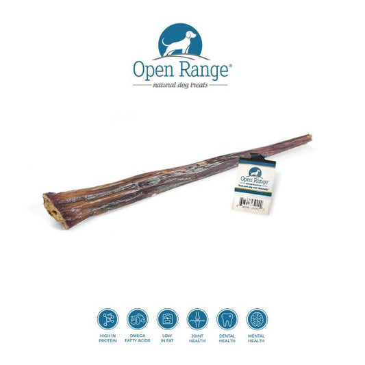 Open Range Beef Chomper Stick Dog 60pc 12in